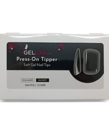 Press-on Tipper   Square Short   Soft Gel Tips   Gelly Nail Tips