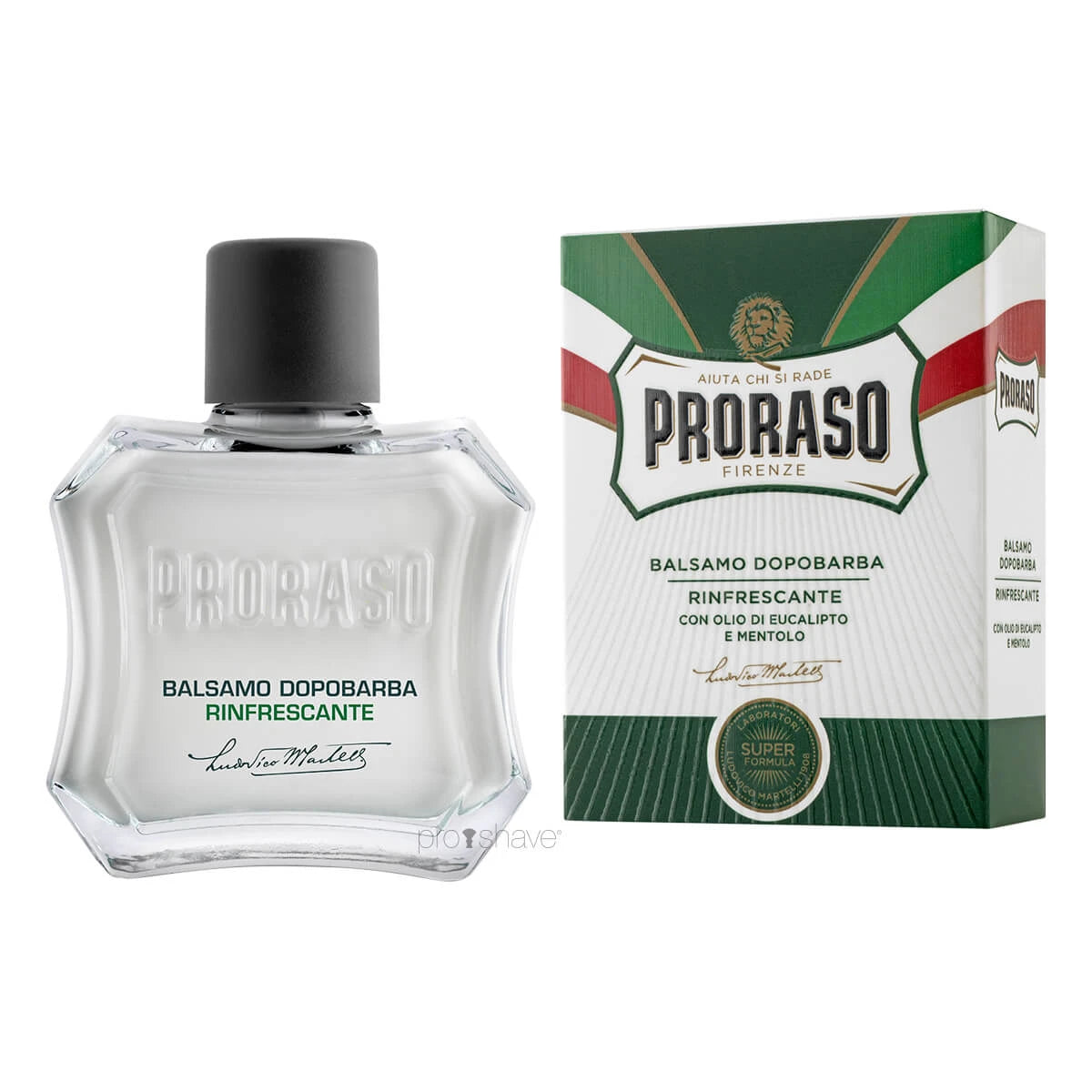 Proraso Aftershave Balm Refresh  Eucalyptus   Menthol  100 Ml