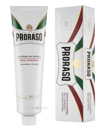 Proraso Barbercreme Sensitive  Grøn Te   Havre  150 Ml