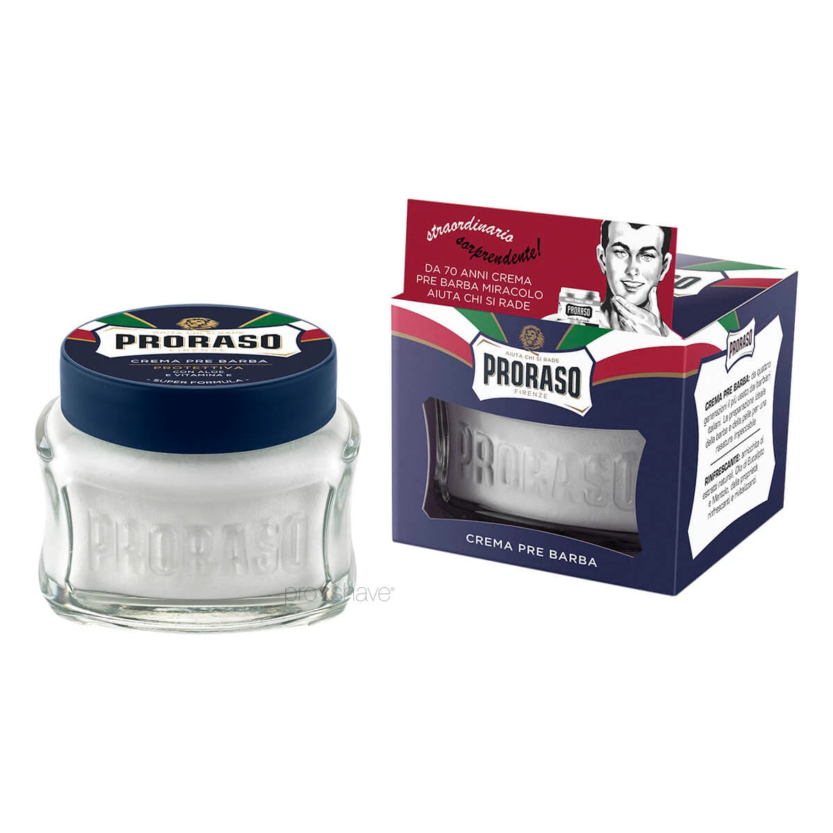 Proraso Preshave Cream Protect Aloe -vitamin 100 Ml