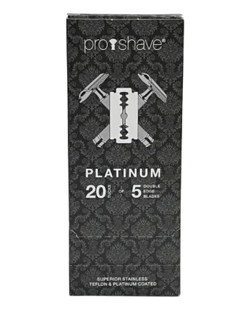 Proshave Platinum De-barberblade    Stang  20x5 Stk   100 Stk