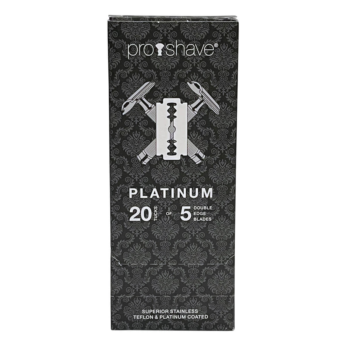 Proshave Platinum De-barberblade Stang 20x5 Stk 100 Stk