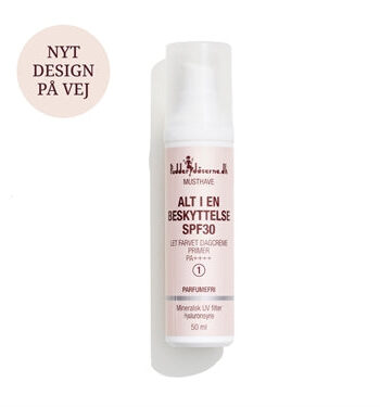 Pudderdåserne Alt   En Beskyttelse Spf30 Let Farvet Dagcreme Farve   Parfumefri 50 Ml