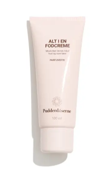 Pudderdåserne Alt   En Fodcreme 001  100ml