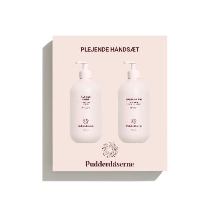 Pudderdåserne Plejende Håndsæt Gavesæt 1000 Ml