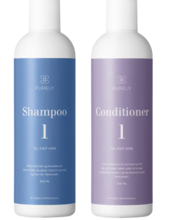 Purely Professional Sæt Til Fint Hår    Shampoo   Og Conditioner