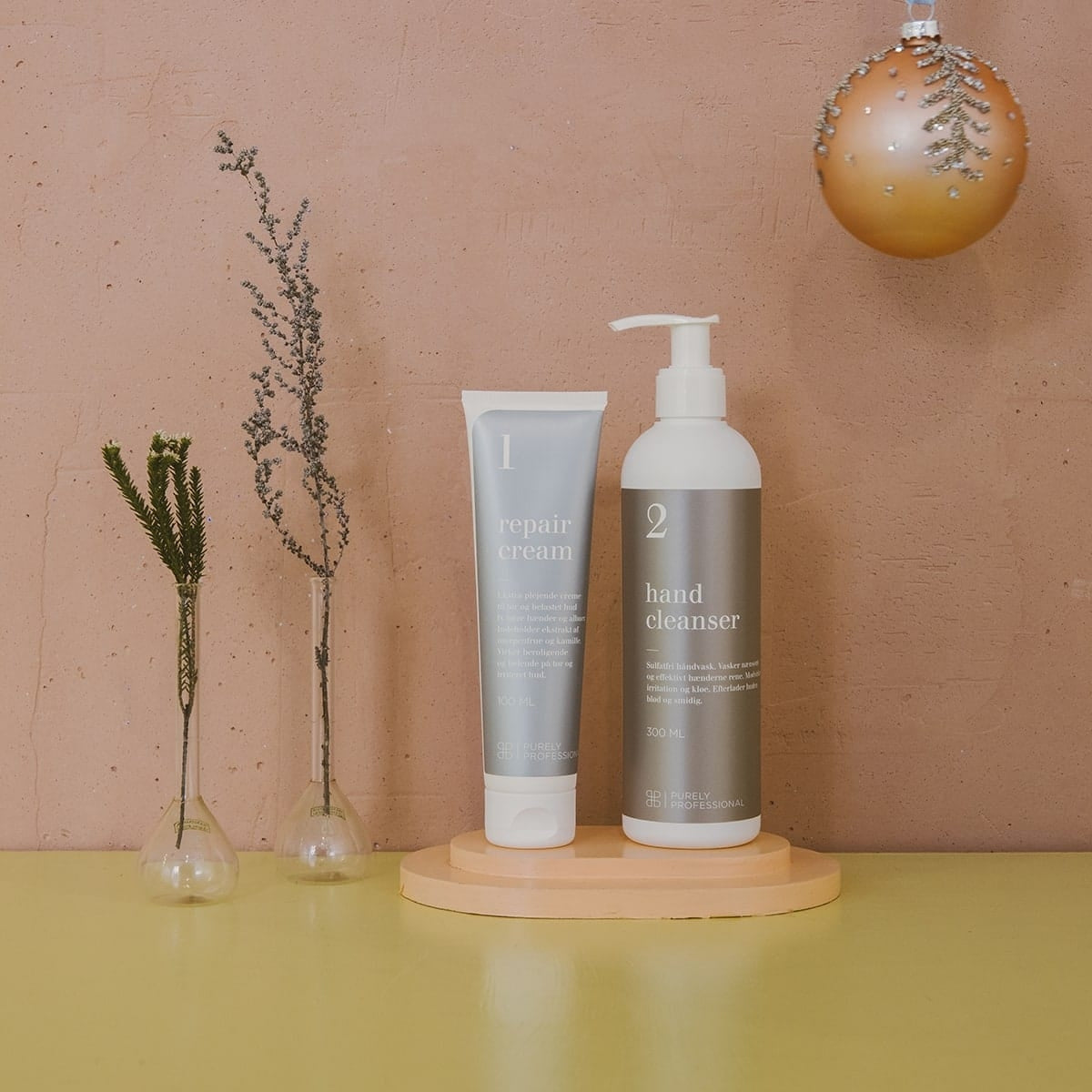 Purely Professional Værtindegave Hand Cleanser Og Repair Cream