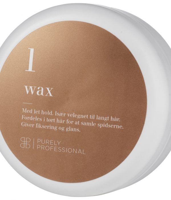Purely Professional Wax   Hårvoks Med Let Hold 80 Ml