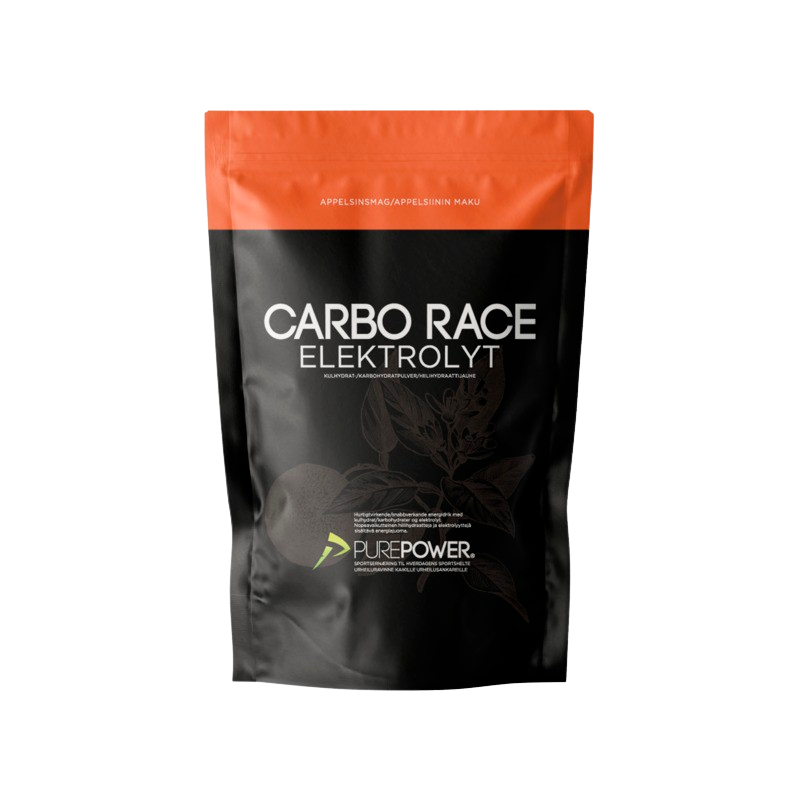 Purepower Carbo Race Elektrolyt Appelsin Kg