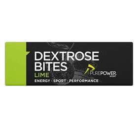 Purepower Dextrose Bites Lime 14 Stk  48g