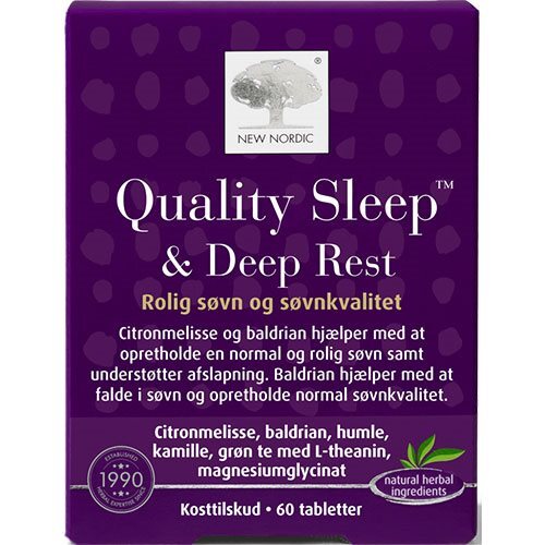 Quality Sleep Deep Rest 60 Tabletter