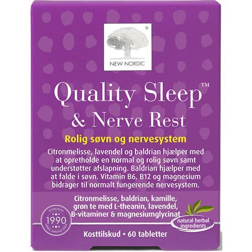 Quality Sleep   Nerve Rest 60 Tabletter
