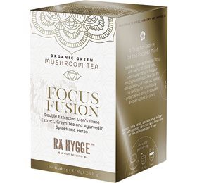 Rå Hygge Focus Fusion Lion   Mane Green Tea    16br