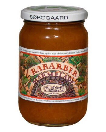 Rabarbermarmelade øko  400 Gram