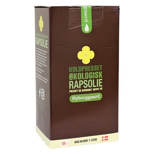 Rapsolie økologisk Nyborggaard   Liter