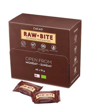 Rawbite Officebox Cacao 45x15g