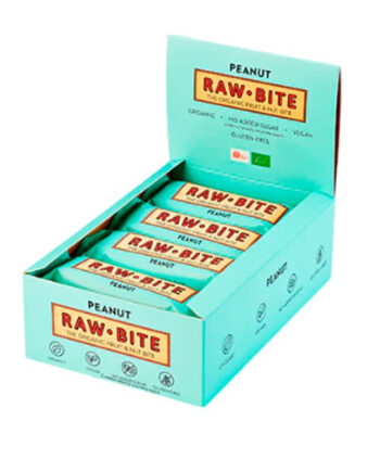 Rawbite Peanut  Bull  50    Køb 12 Stykker Spar 10