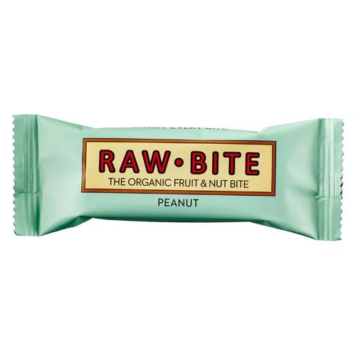 Rawbite Peanut   Frugt- Og Nøddebar  50