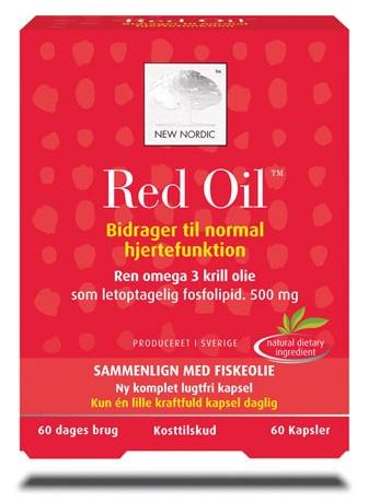 Red Oil Omega-  Krill Olie  120kap
