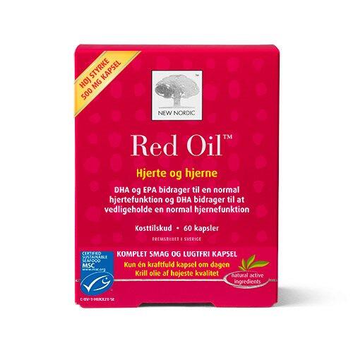 Red Oil Omega-  Krill Olie 60 Kapsler