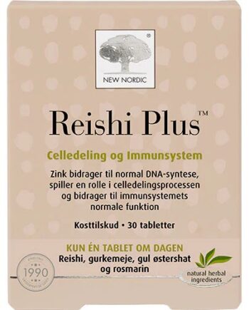Reishi Plus 30 Tabletter