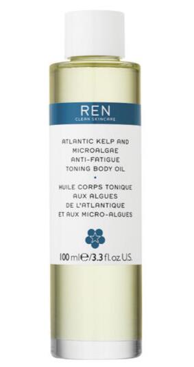 Ren Clean Skincare Atlantic Kelp And Microalgae Anti-fatique Toning Body Oil 100ml