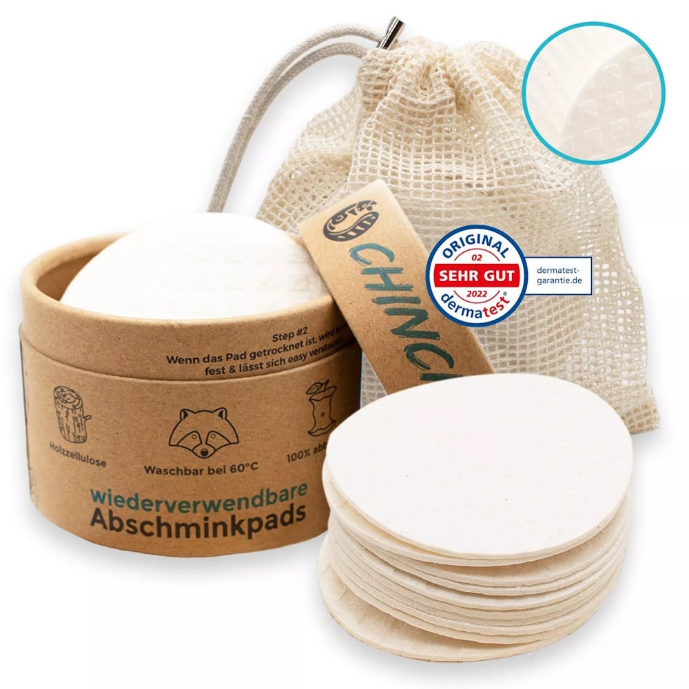 Vaskbare Rensepads   Rondeller   10 Stk