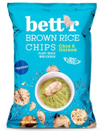 Ris Chips Med Chia Og Quinoa øko  60 Gram