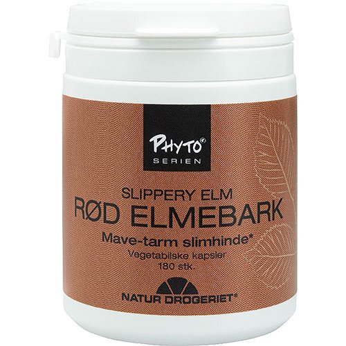 Rød Elmebark 180 Kapsler