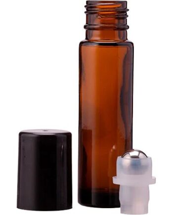 Roll On Glasflaske 10 Ml Brun   Stk