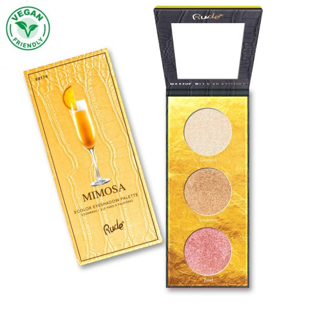 Rude Cocktail Party Highlight Eyeshadow Palette Mimosa