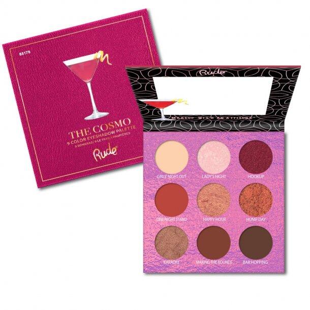 Rude Cosmetics Cocktail Party Eyeshadow Palette The Cosmo