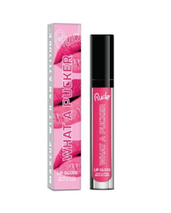Rude Cosmetics What   Pucker Lip Lacquer Holy Crapola