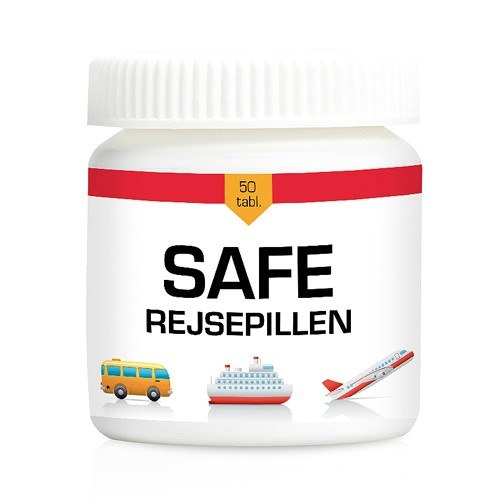 Safe Rejsepillen 50 Tabletter
