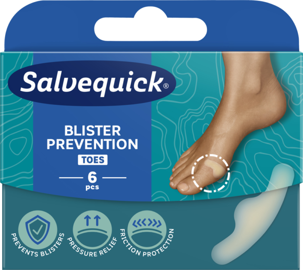 Salvequick Blister Prevention Toes Stk