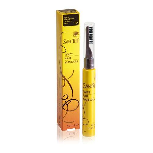 Sanotint 02 Hårmascara Sortbrun 14ml
