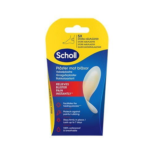 Scholl Blister Plasters Heel Stk