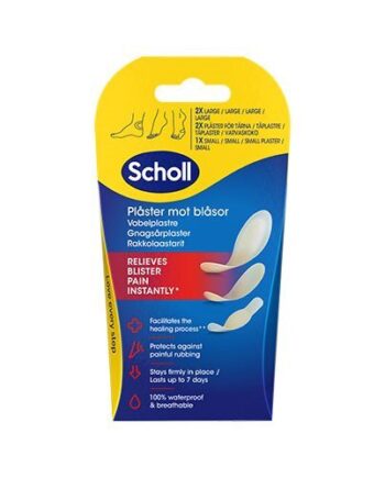 Scholl Blister Plasters Mixed   Stk