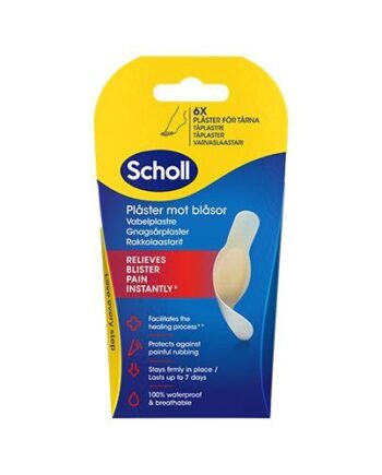 Scholl Blister Plasters Toes   Stk