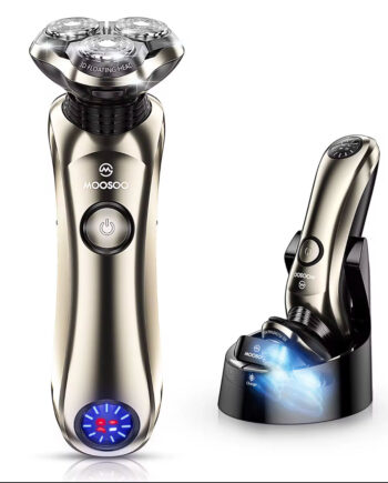 Shaver Med Opladnings- Og Steriliseringsbase Gratis Fragt