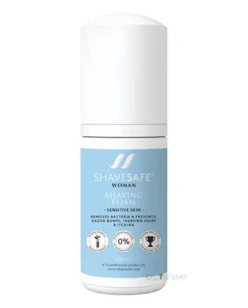 Shavesafe Barberskum  Woman  Sensitiv Hud  100 Ml