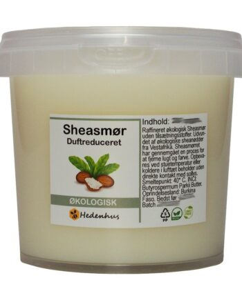 Sheasmør økologisk Raffineret 100 Gram