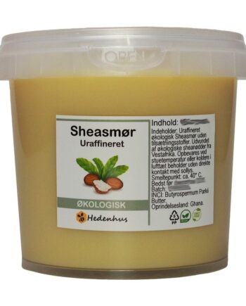 Sheasmør økologisk Uraffineret 100 Gram