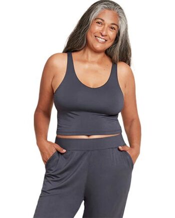 Shelf Bra Crop Top Storm Str