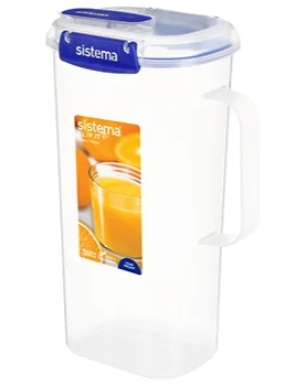 Sistema Klip It Plus Kande Med Låg  2l