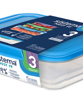 Sistema Nest It   Pack  1x600ml  1x1l  1x1 5l
