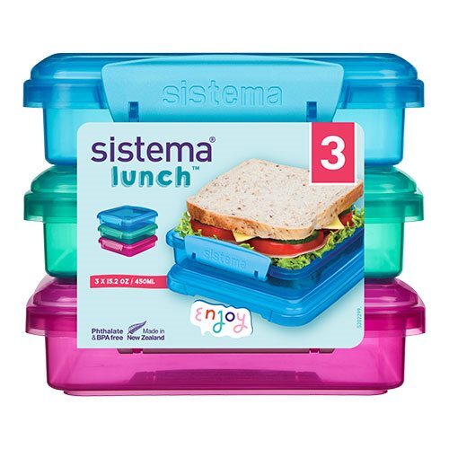 Sistema Opbevaringsboks Sandwich -pak