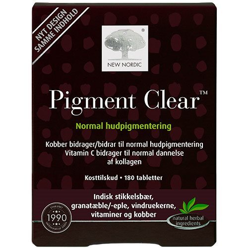 Skin Care Pigment Clear 180 Tabletter