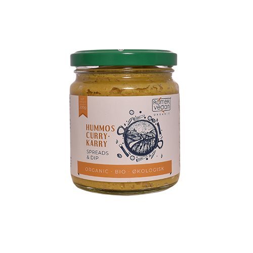 Smørepålæg Hummus Karry   200