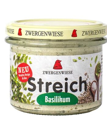 Smørepålæg    Basilikum Streich øko  180 Gram